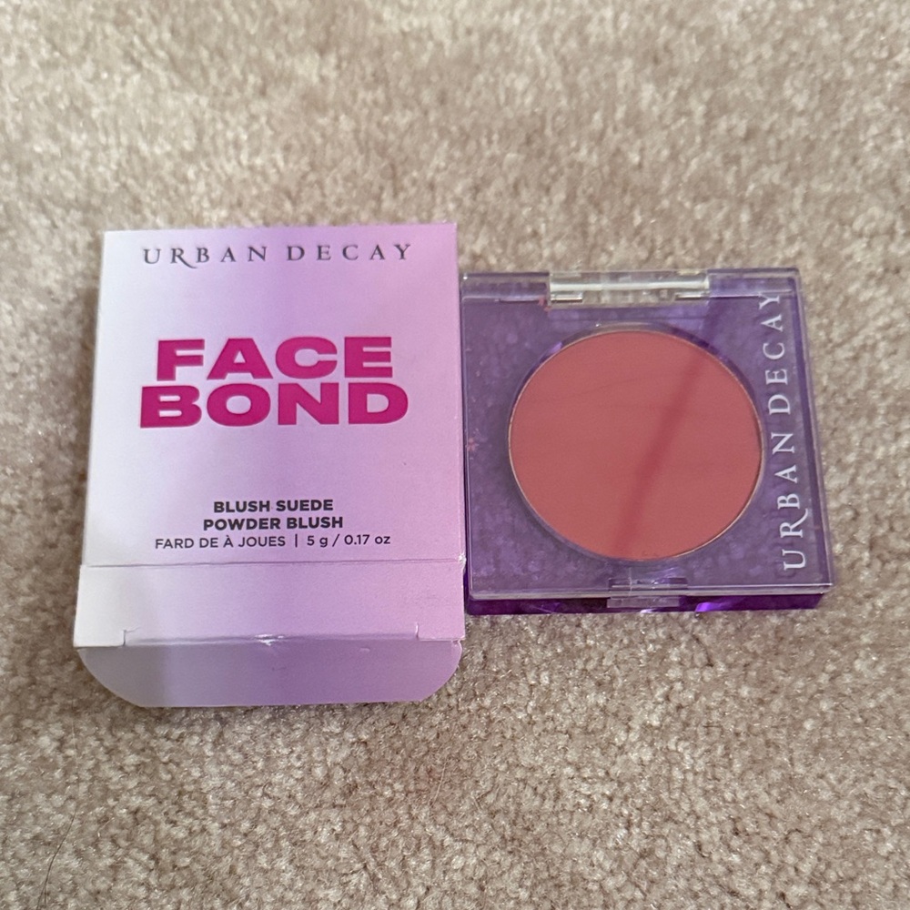 Urban Decay Face Bond Blush Suede Powder Blush - Backtalk